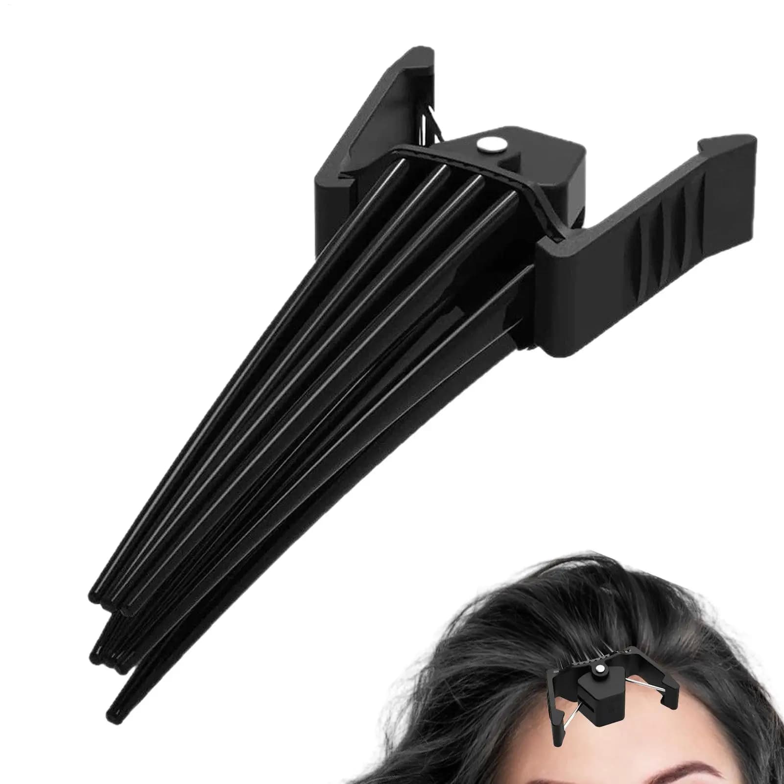 Clip per radici Strumento facile per il volume della radice dei capelli Forcina per arricciare Bang Radici dei capelli istantaneamente Curling Forma fissa Styling Volumizzante Clip per capelli