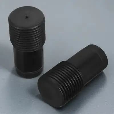 Testina di Ricambio per Spazzola WC 22mm con Filettatura Francese per Adattatore Asta di Prolunga per Manico Scopa, Accessori Riutilizzabili per Mop