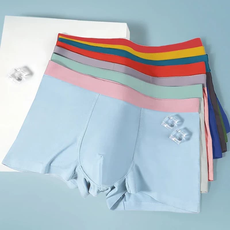 Modal antibacterial underwear men's summer thin comfortable breathable men's boxers boys sports boxers