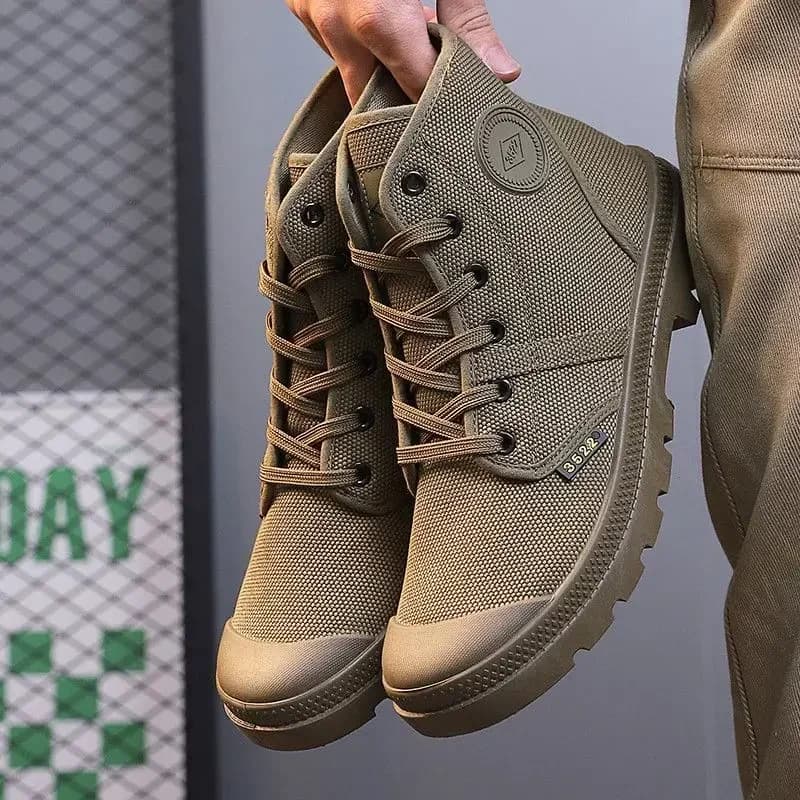 Scarpe maschili escursionismo stivali da uomo In gomma all'aperto stringate offerte originali Vintage In promozione Y2k offre calzature alla moda 2025 nuove