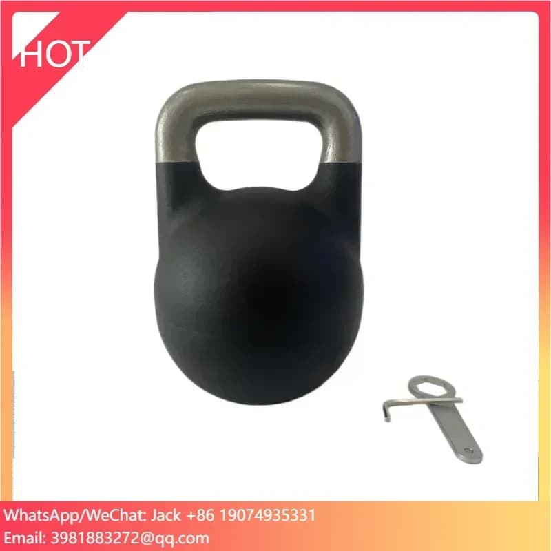 Kettlebell with 32 kg adjustable iron plate supplied in factory