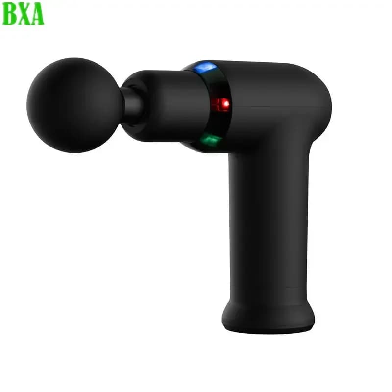 New LED Cold Light Electric Massage Gun Hot Pack Electric Massage Deep Fabric Muscles Collo Back and Body Relaxation