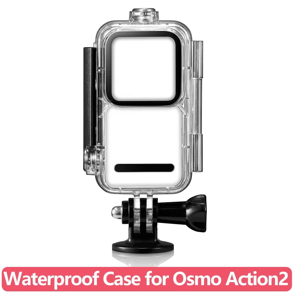 Raincoat 60m for DJI Osmo Action 2 with Front Screen and Camera