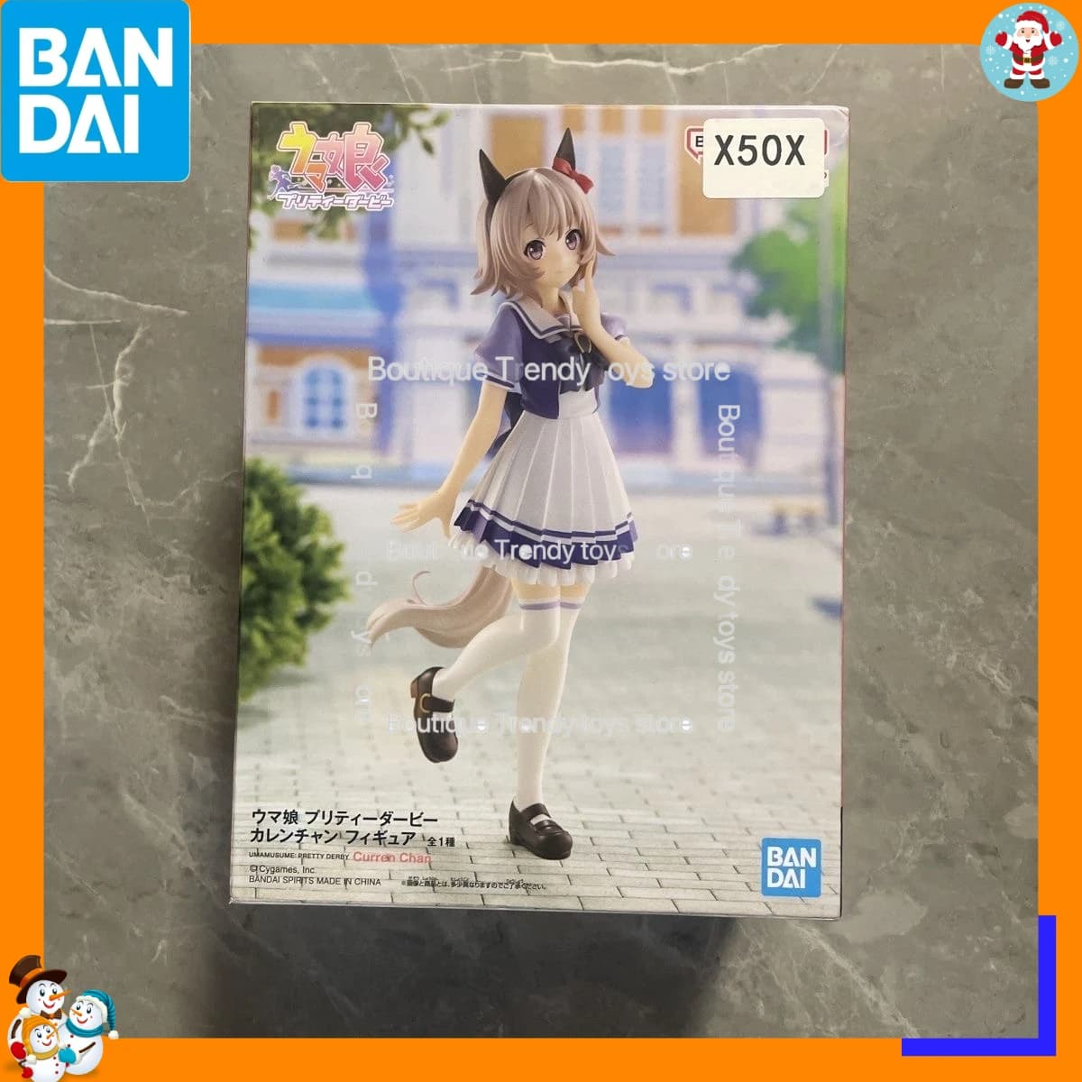 Disponibile - Bandai Originale Banpresto Pretty Derby Curren Chan Action Figure Modello Bambola Nuova di Zecca Confezionata Personaggi Anime Garage