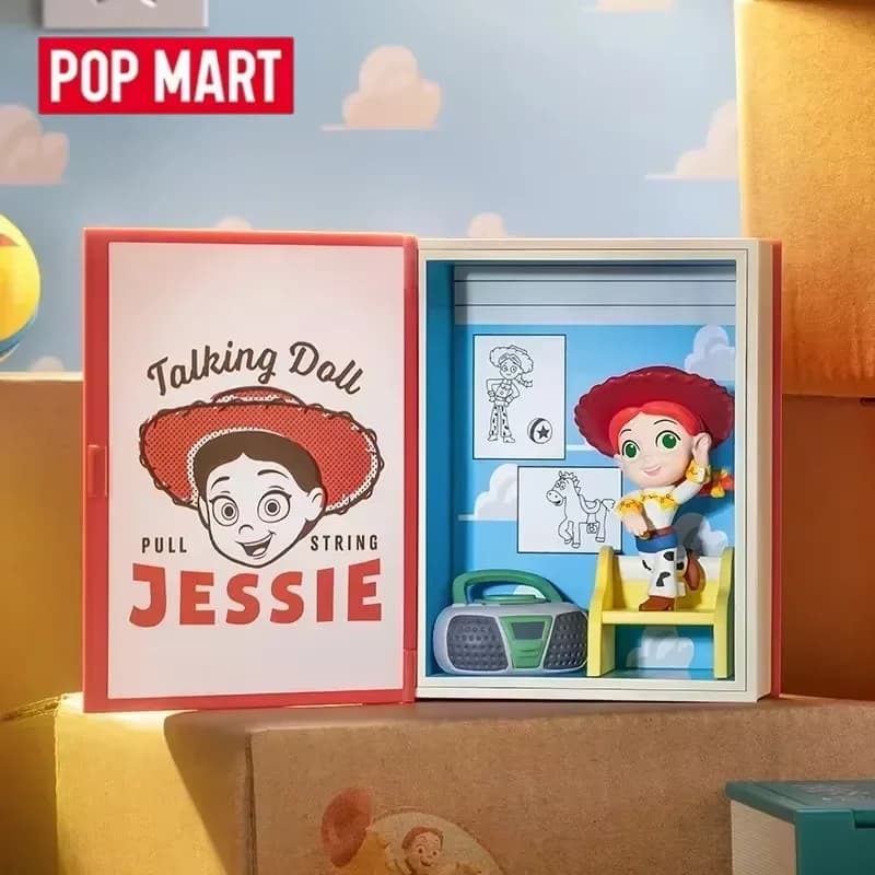 POP MART Disney Pixar Toy Story: Andy's Room Series Blind Box Toys Kawaii Anime Action Figure Sorpresa Genuino Originale Mistero