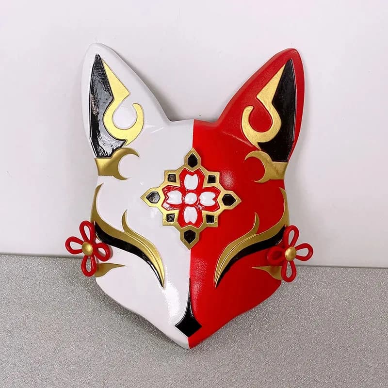 Disintegrazione intensa: maschera di volpe cosplay con glitter in lamiera di metallo Starlight, adatta per feste di Halloween e Natale