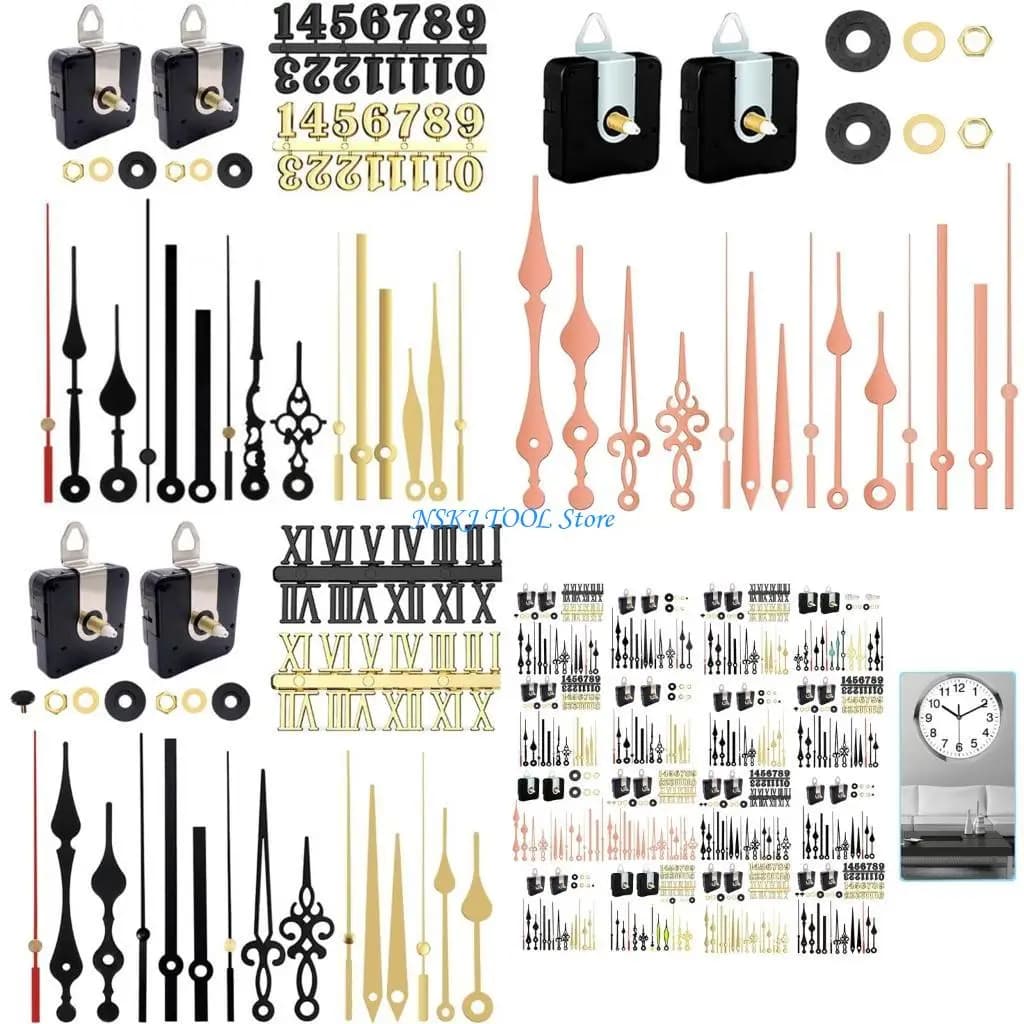 Puntatore delle lancette del movimento del meccanismo orologio L8RC per riparazione del pannello orologio con 7-9