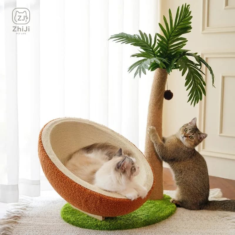 Things Cat Tower Scratching Post With House Accessories Cat Tower Shelves Luxury Castle Indoor Torre Para Gatos Things For Cats
