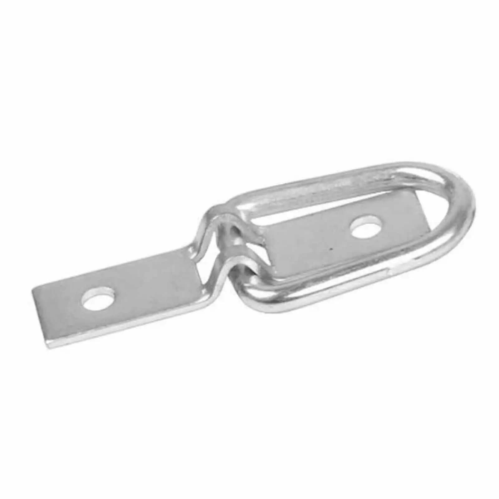 Anelli di Sicurezza per Rimorchi ad Alta Resistenza, Ganci di Ancoraggio in Ferro Zincato Robusti per Camper, SUV, Barche e Camion