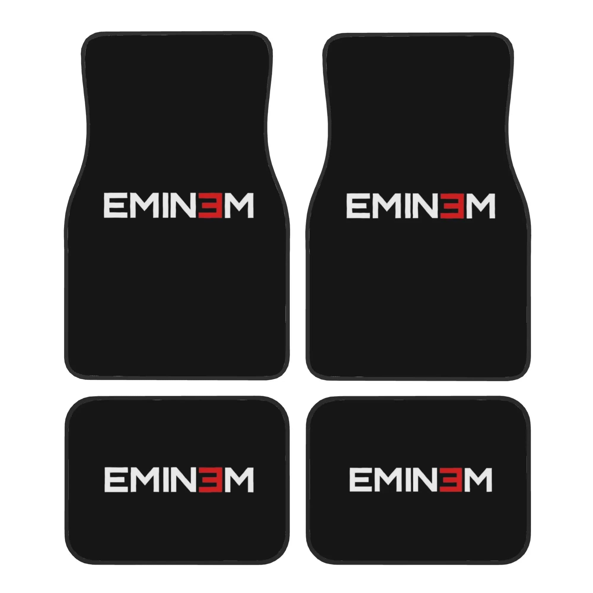 Car caps 4 pieces Universal front and back caps with anti-slip rubber back Accessories cars Decor Weather Eminem Merch