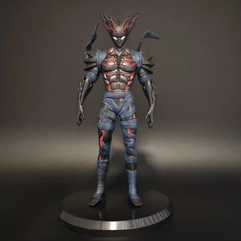 One Punch Man Cielo stellato Lupo affamato Modello di personaggio anime Custodia da tavolo Periferica Action Figure Decorazione regalo