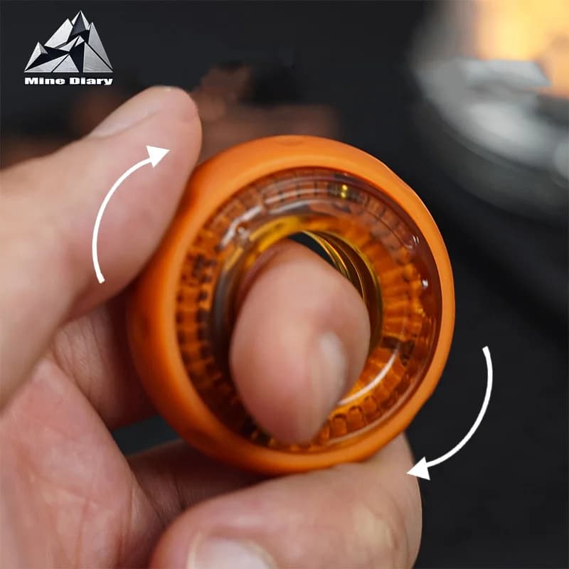 Anello a cricchetto meccanico EDC Fidget Spinner migliora la concentrazione e rilassa i giocattoli sulla punta delle dita Cursori casual sulla punta delle dita alla moda per adulti