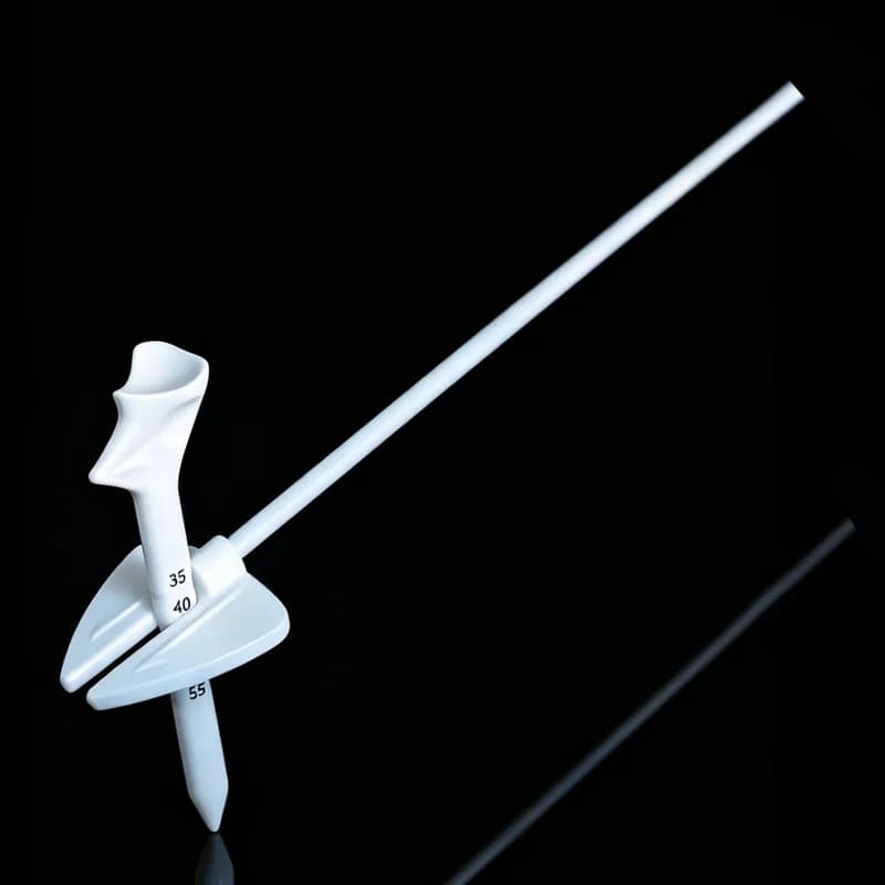 10 Degree Golf Tees Upgrade 5 Levels Adjustable Height Unbreakable Bendable Golf Tees Stable Insert Anti-Fly Consistent Swing
