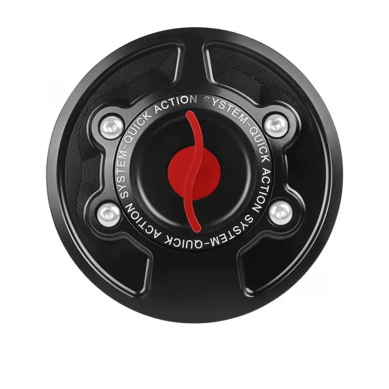 Copertura chiave tappo serbatoio carburante a sgancio rapido per moto BMW S1000RR HP4 M1000RR 2009-2024