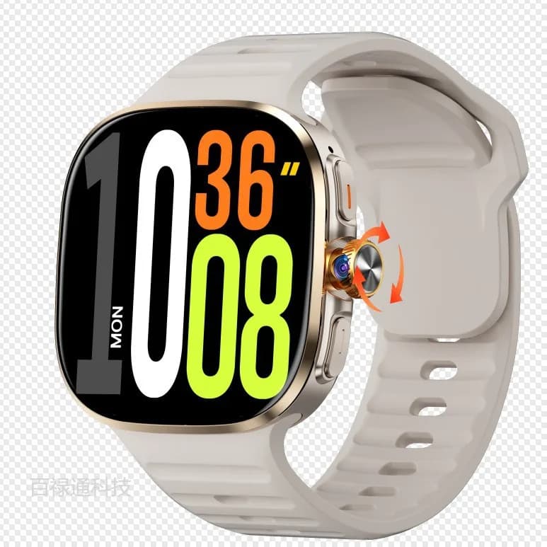 M99 5G Android Smart Watch Wide Square Screen SIM Card Independent Call GPS Fitness Smartwatch