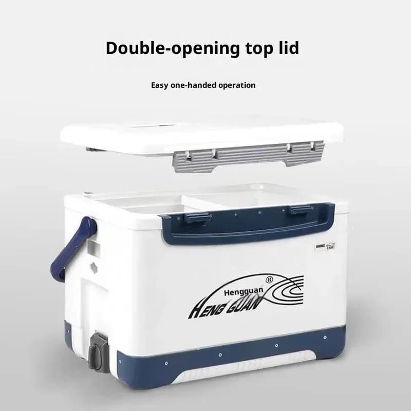 Portable Multifunctional Insulated Fishing Tackle Cooler Seat Box Storage Ice Chest Gear Caja De Pesca Equipment