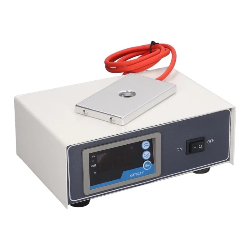 Piattaforma di Controllo Temperatura per Microscopio 220V, Attrezzatura per Inseminazione Artificiale Animale, Piattaforma Digitale a Temperatura Costante