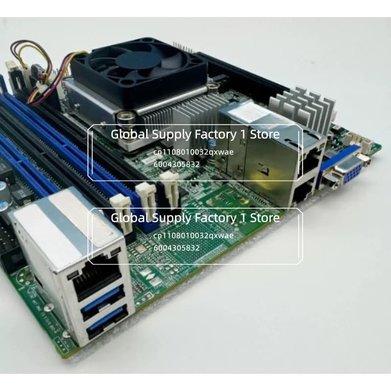X10SDV-4C-TLN2F Motherboard ITX NAS Server Board D1521 Dual 10GbE Network for Supermicro Storage System