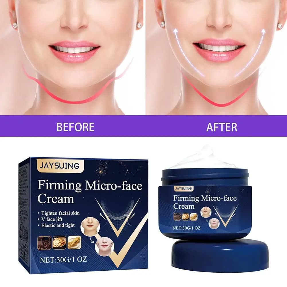 V Lifting Cream, Hydrating and Nutrient for Skin, Reduces Inflator, Rassoda, Improves Massetric Muscle and Double Ment, Skin Care