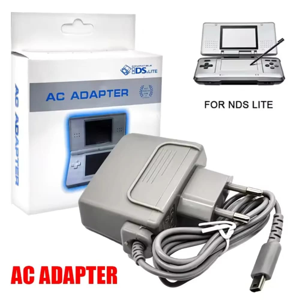 AC 100-240V Caricatore da viaggio da parete EU US Plug Adattatore per caricabatterie Alimentatore per NDS DSL DS Lite NDSL Accessori adattatore CA