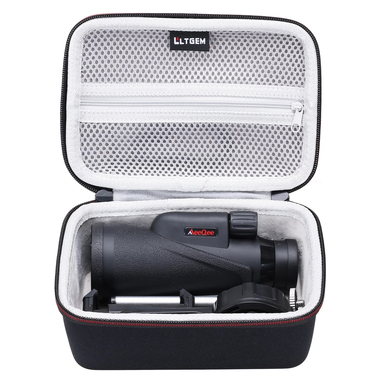 Custodia per telescopio monoculare-custodia rigida LTGEM per 12x50 HD Dual Focus Low Night Vision cannocchiali impermeabili ad alta potenza
