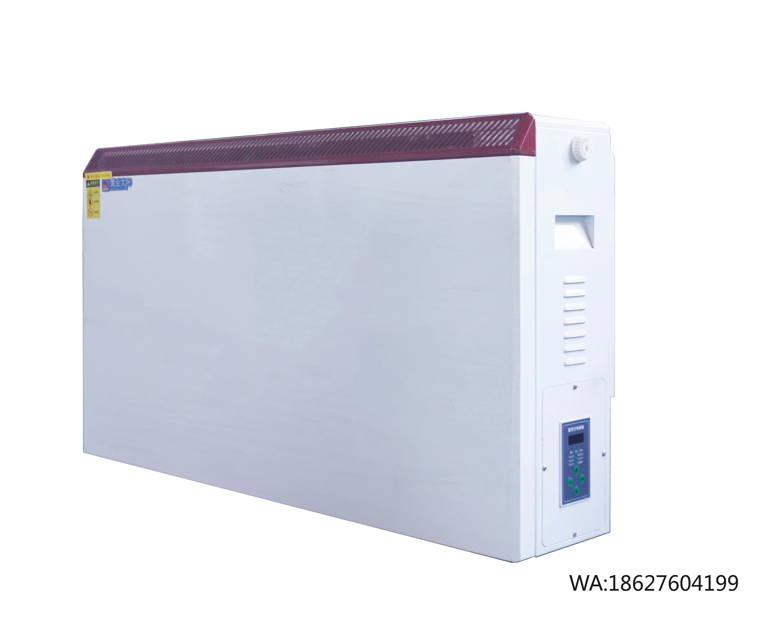 Termoventilatore Elettrico Compatto da 1600W con Termostato Regolabile, Protezione da Surriscaldamento, per Casa e Garage, 220V, a Risparmio Energetico