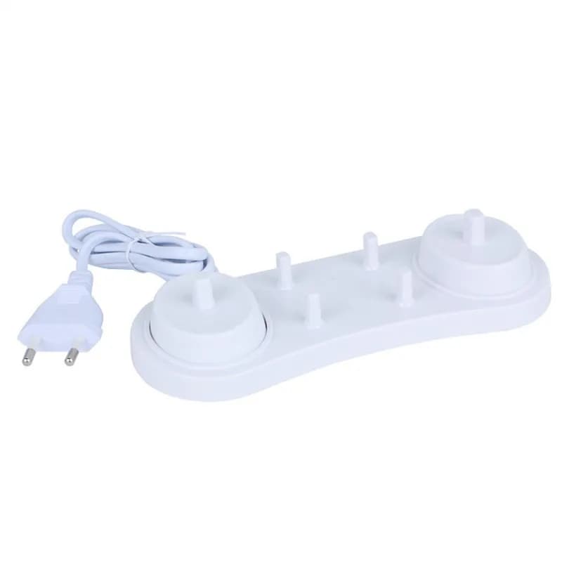 Supporto per Spazzolini Elettrici Oral B, Compatibile con Modelli 3709 3757d12 3737, Base di Ricarica e Supporto per Testine