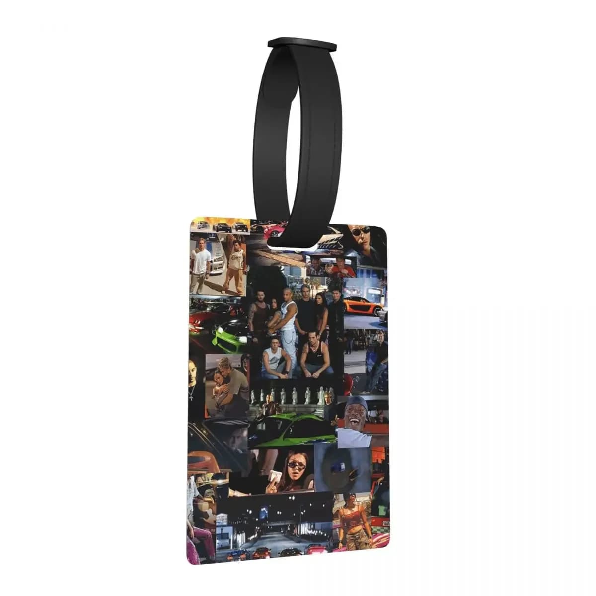 Collage veloce e furioso Etichette per bagagli Accessori per valigie Moda da viaggio Etichetta per imbarco per bagagli Porta etichette ID Nome Indirizzo