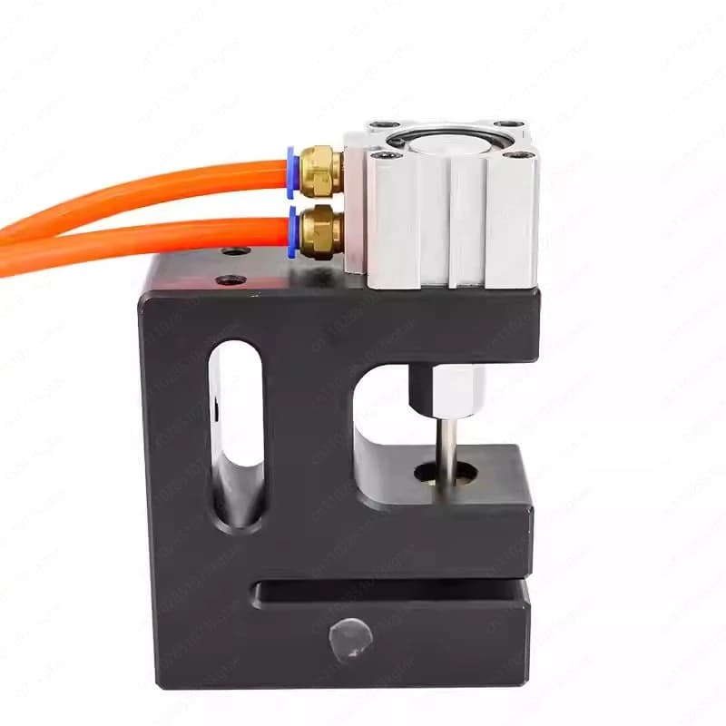 DK6 Round Hole Pneumatic Punching Machine - Three Seals Side Plastic Bag Punching Machine
