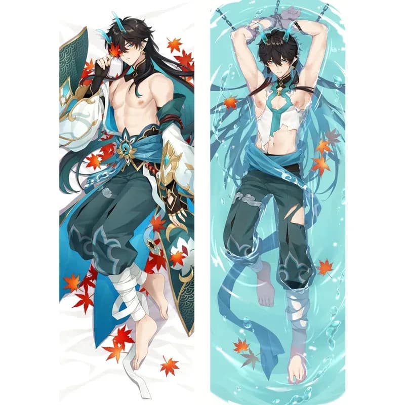 ♥ New Full Body Bearing Federation Cosplay Dan Heng Honkai Star Rail 2025 - Halloween Costume Moon Imbibitor Long 2 Sides ★ Bear House