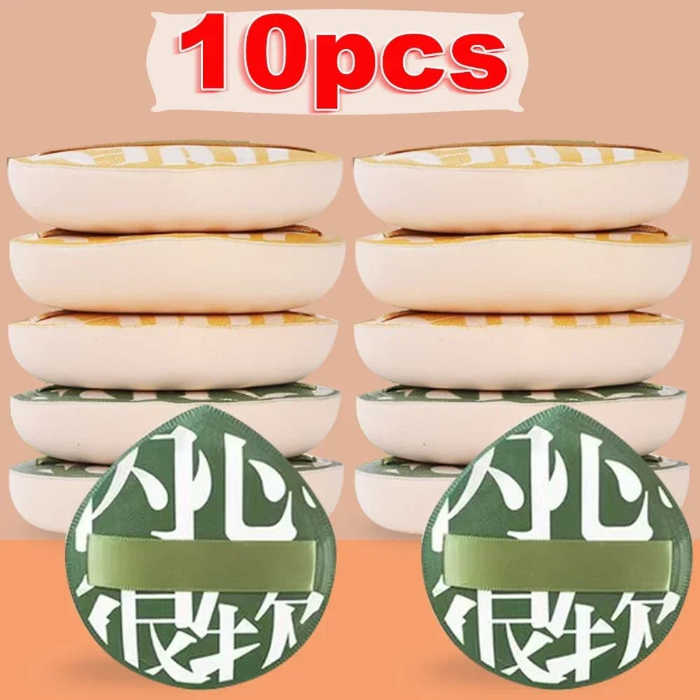 10/20 pcs large makeup sponge, super soft drip-shaped makeup head, dry and wet makeup sponge - Quickly apply makeup