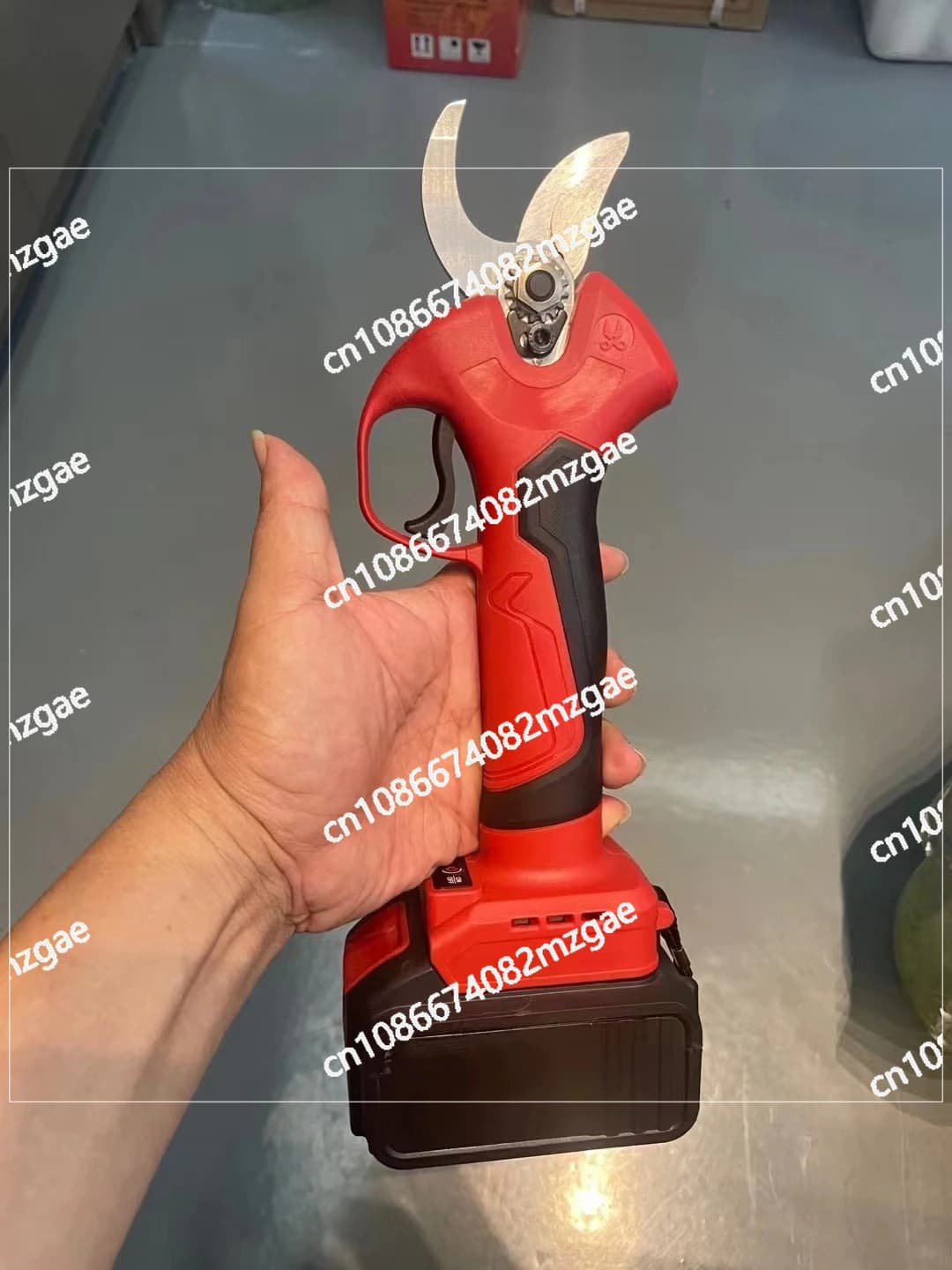 Electric pruning shears diameter 40mm4 electric shears with gear adjustment shears for shearing orchard shears for thick branches