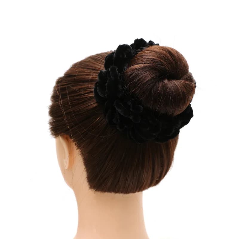 Fasce per capelli da donna musulmana, elastici per capelli, anelli volumizzanti per hijab, accessori per capelli