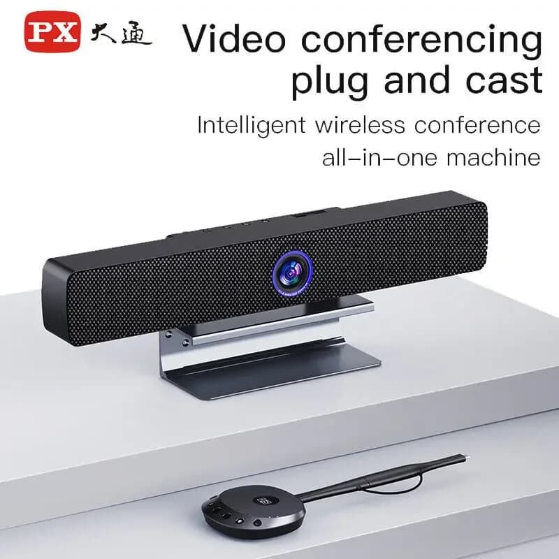 2025 PX WMS-K1 Schermo 4K Proiettore wireless Videoconferenza Plug And Cast Compatibile per computer smartphone e proiettore TV