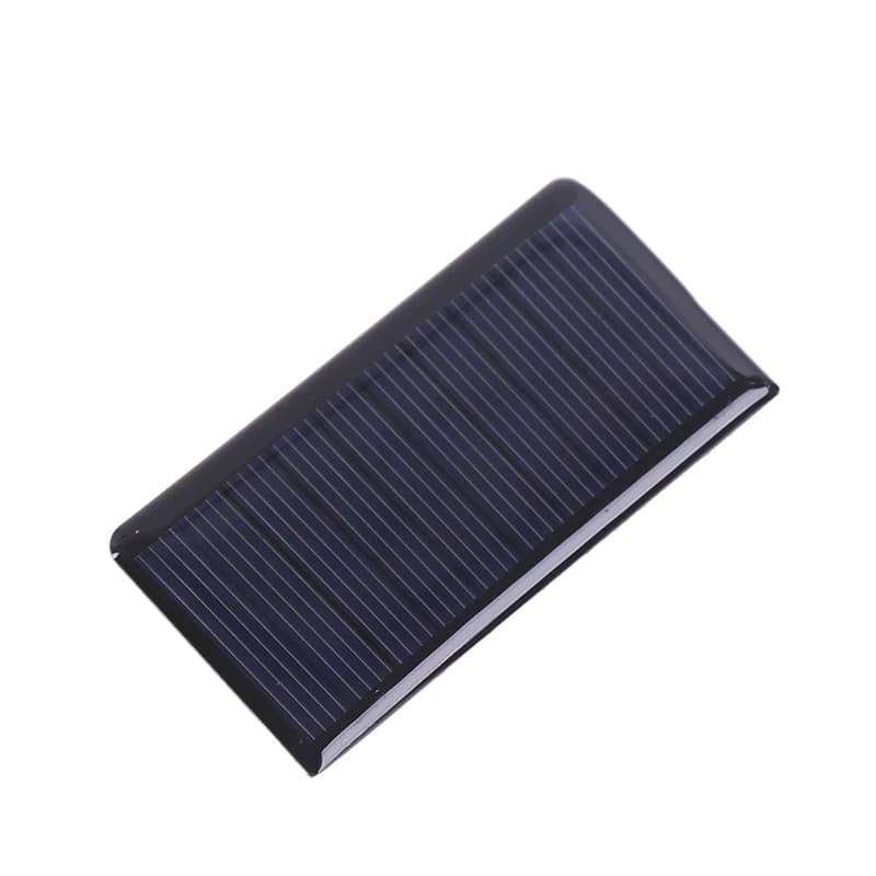 Modulo pannello solare in miniatura da 1 pezzo, 5 V, 60 mA, generazione di energia efficiente per dispositivi compatti, ricarica solare