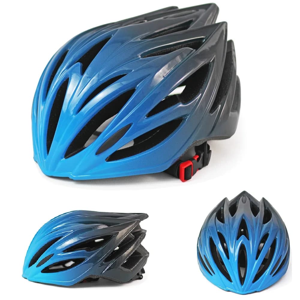 Single-piece bicycle helmet for men and women, lightweight and breathable, for mountain bikes and road bikes, safety equipment for cycling