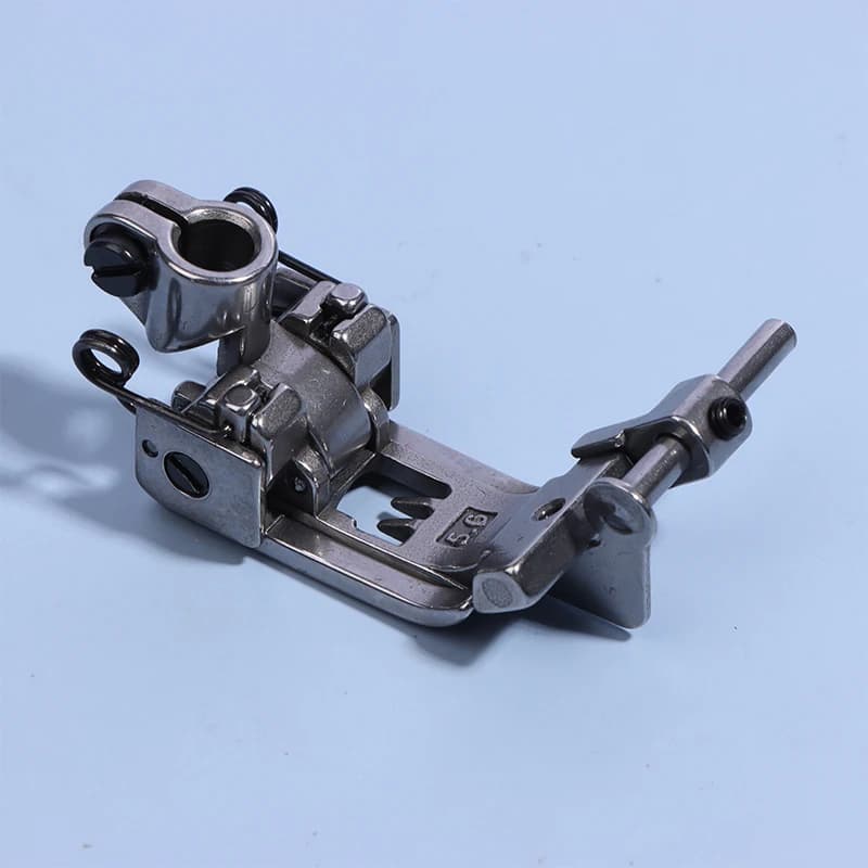 @*Adjustable Fabric Guide Presser Foot For 5.6MM 3 Needle 5-thread Coverlock Cover Sewing Machines Accessories
