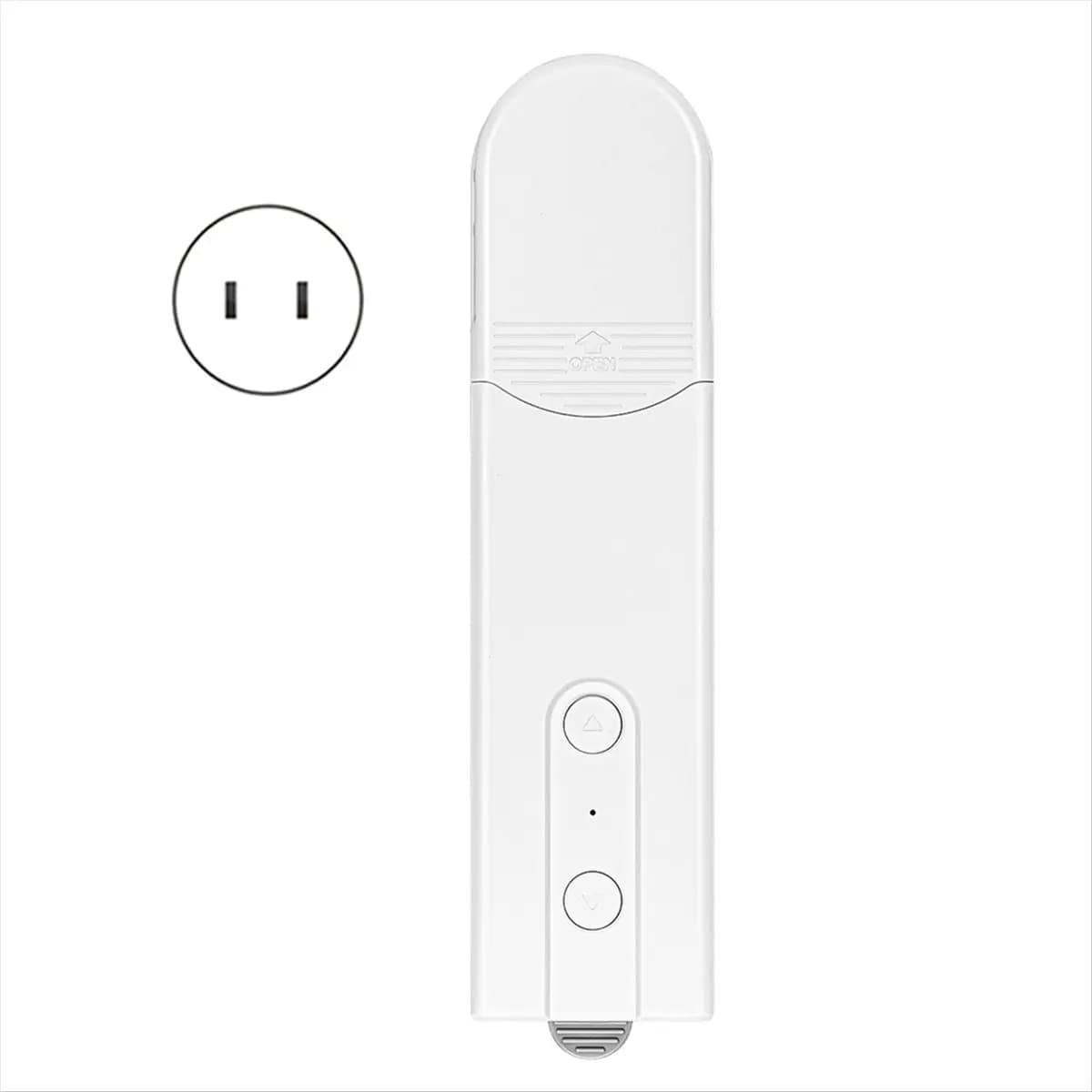 delNUOVO)N93R a Tuya WiFi Solar Smart Shade Roller Blinds Engine Driver Electric Curtains Solar Charging Control APP American Plug