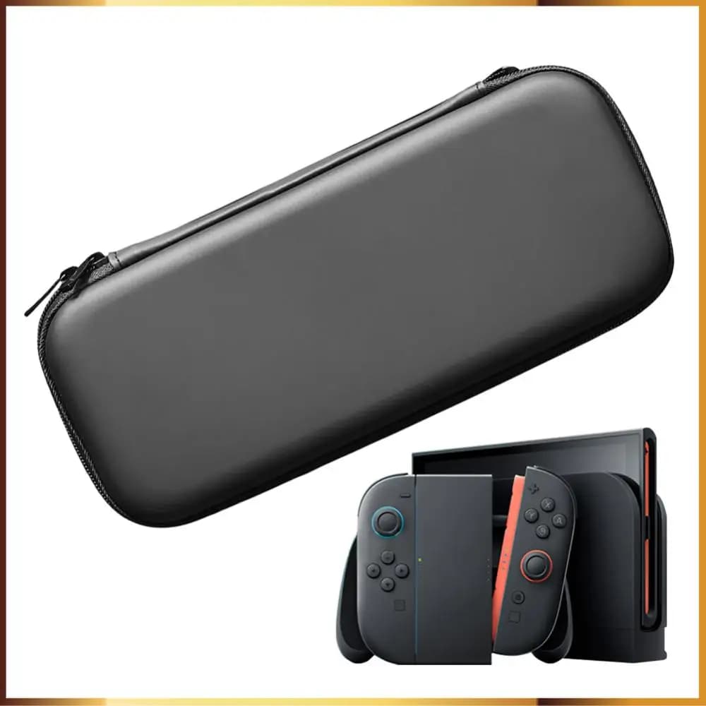 Custodia da Viaggio Sottile in EVA, Borsa Portatile per Accessori Switch 2 2025