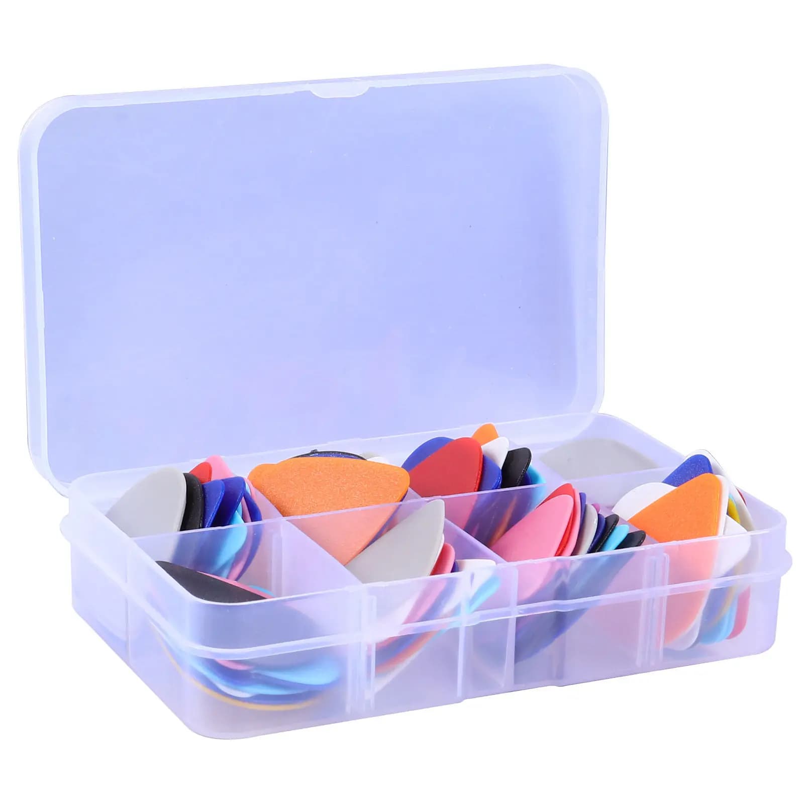 100Pcs Guitar Pick Plastic Frosted Large Plectrums for Acoustic Bass Electric Guitar Accessories Bass Pick Ukulele Plectrum