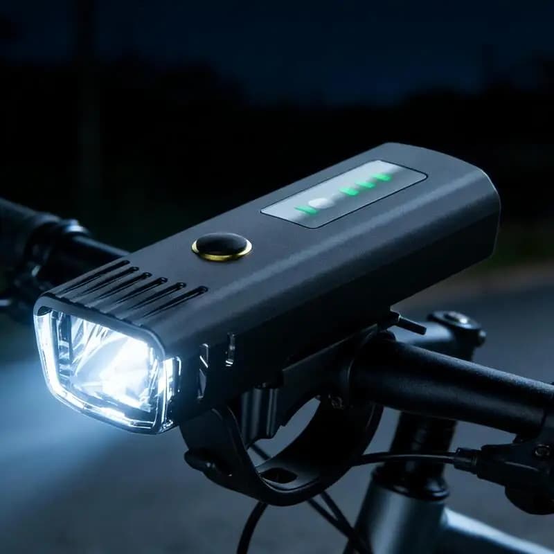 Faro Anteriore ESLNF per Bicicletta, Luce LED Ricaricabile Impermeabile da 250Lm per Mountain Bike