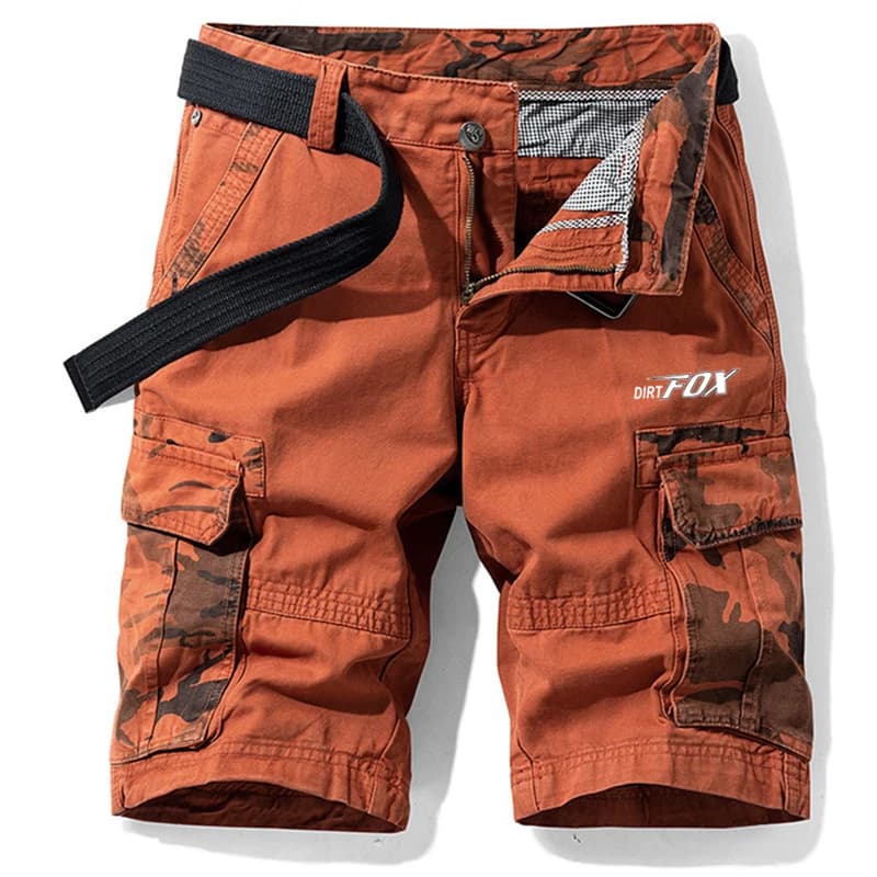 DIRTFOX Men's MTB Cycling Shorts Motocross Racing Downhill Shorts Summer Bicycle Cargo Shorts Enduro Mountain Bike Pants