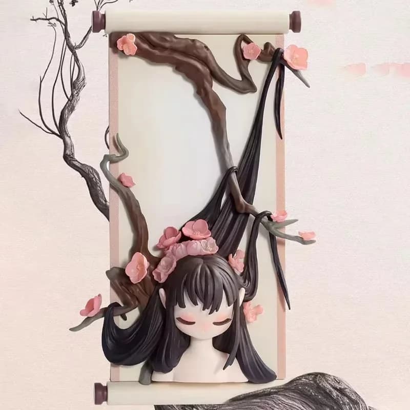52GATTOLI Sonno Cinese Serolls Serie Cieco Box Guess Bag Decorazione del Desktop Modello Carino Regalo Ragazza Cieco Sacchetto Giocattoli Anime Figura