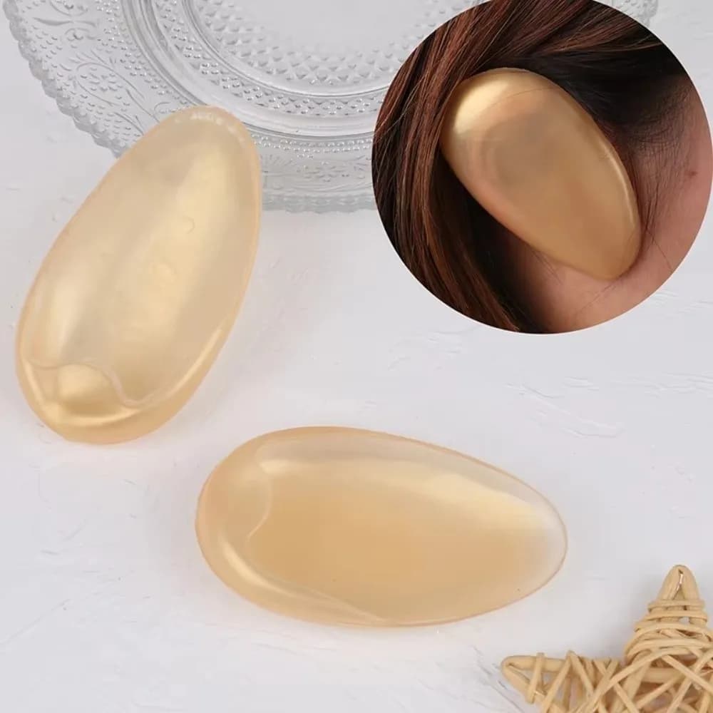 2Pcs Plastic Hair Dying Ear Covers Earmuffs Baby Bath Tool Hair Dyeing Protectors Reusable Waterproof Ear Protector Cover Caps