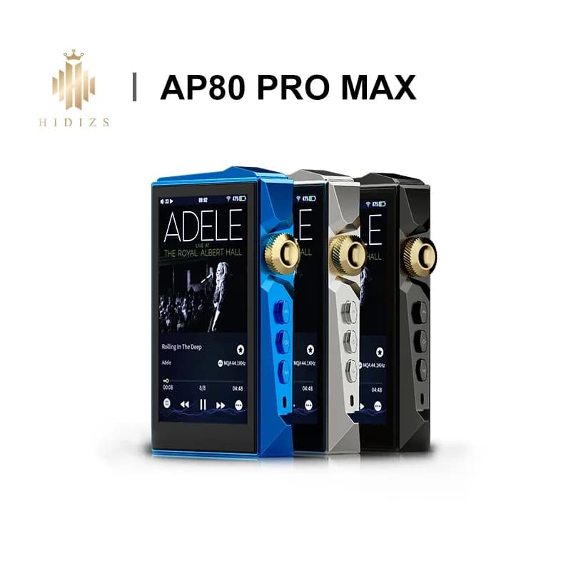 HIDIZS AP80 Pro Max Lettore MP3 Audio Hi-Res Tutto-in-Uno, Streaming HIFI, Bluetooth 5.1, Doppio DAC USB ES9219C, MQA, E-book