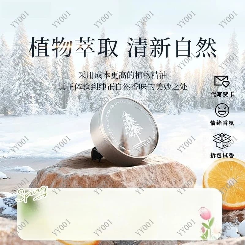 Perfume diffuser for Auto, Light Fragrance and Duration, Perfume for Interior, Gift for Man