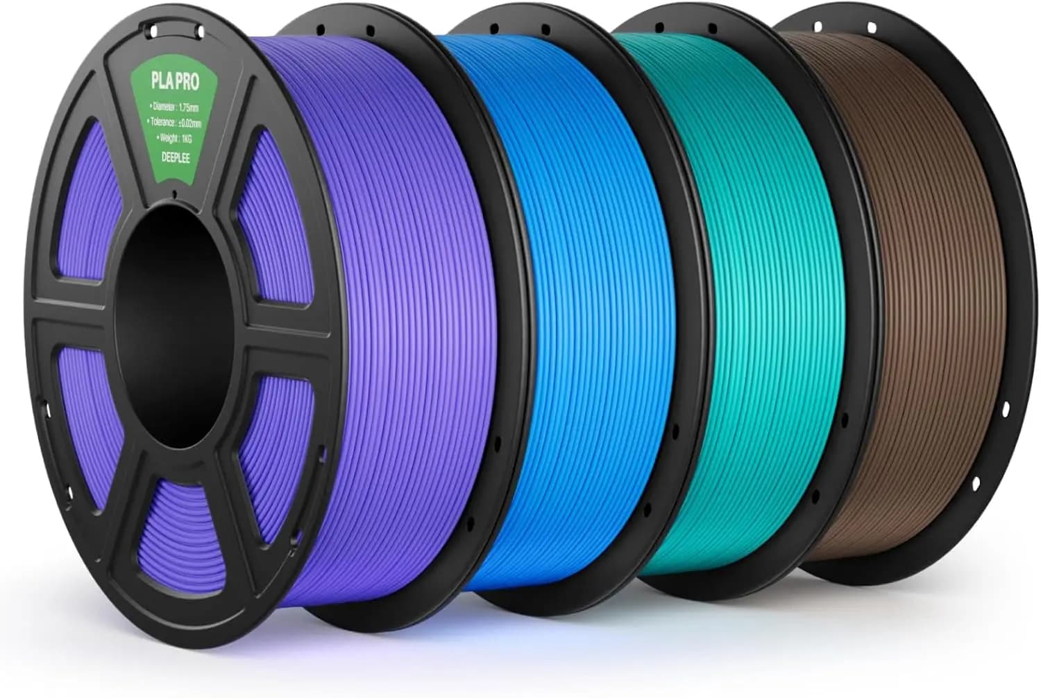 Filamento PLA PRO 1.75mm, Maggiore Resistenza per Stampanti 3D, Precisione Dimensionale +/- 0.02 mm, Avvolgimento Ordinato, Compatibile con la Maggior Parte delle Stampanti FDM