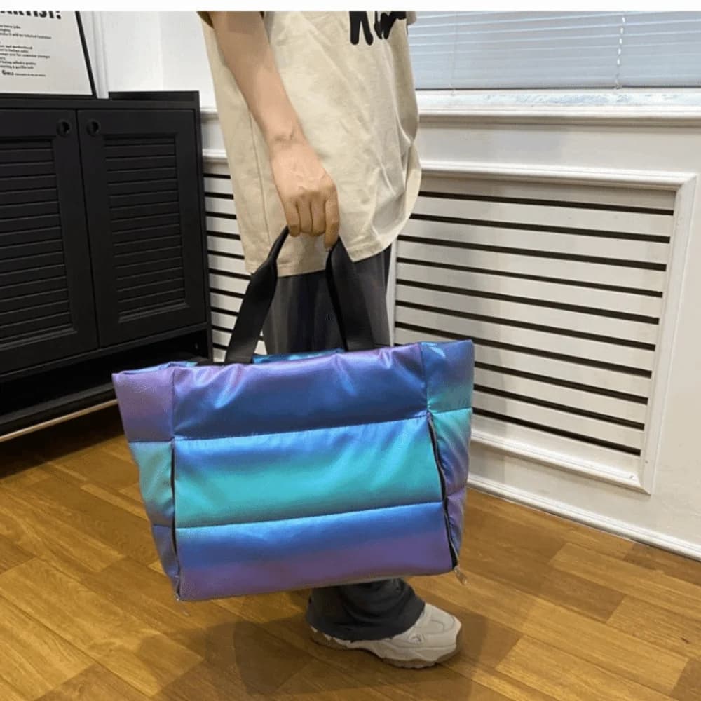 Large Capacity Women Gym Sports Bag Soft Shoulder Dry Wet Separation Waterproof Swimming Bag Foldable LightWeight Yoga Mat Bag