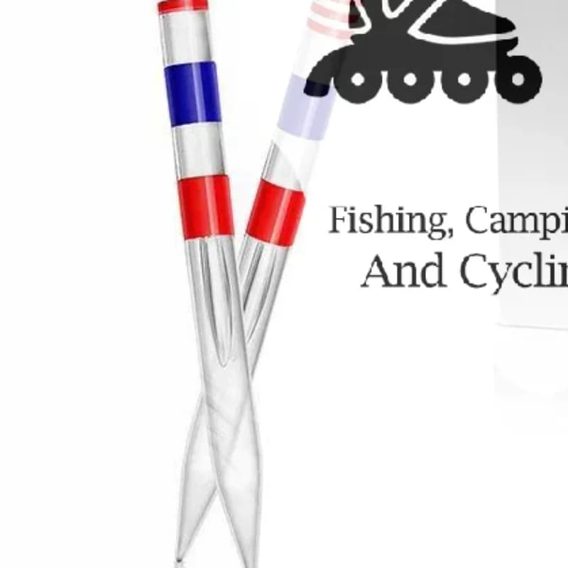 10Pcs Long Golf Tees Bulk Unbreakable 83mm Transparent USA American Flag Reduces Friction And Side Spin Golf Accessories