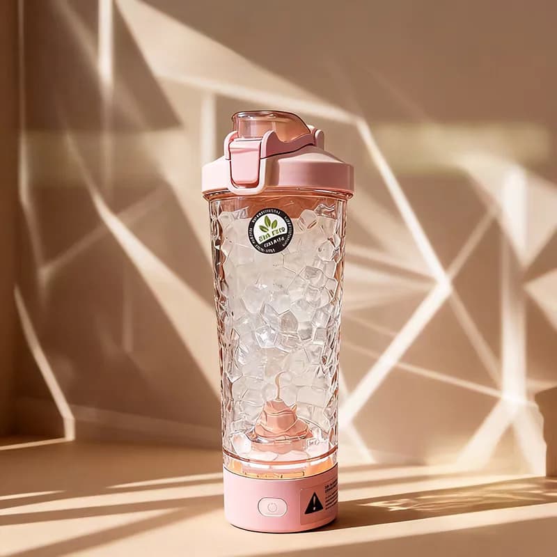 Automatic Shaker for Protein, Milkshake Blender, Plastic Water Bottle, Gym and Sport Gelato Machine